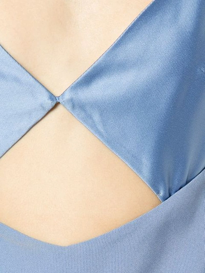 Shop Dion Lee Tessellate Camisole Top In Blue