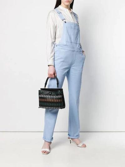 Shop Joseph Denim Overalls In Blue