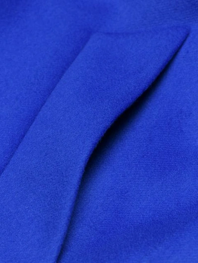 Shop Marni Oversized Coat In Blue