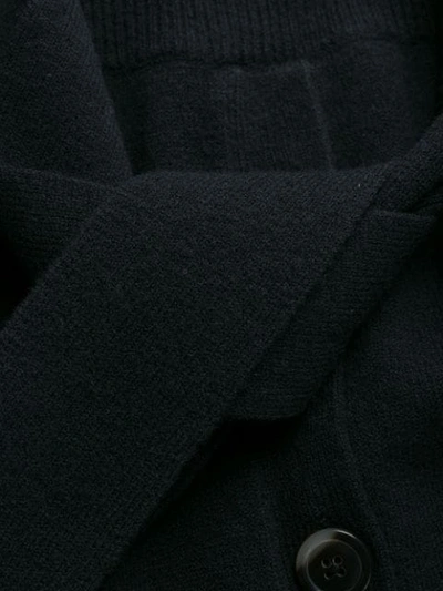 Shop Joseph Button Front Midi Skirt In Black