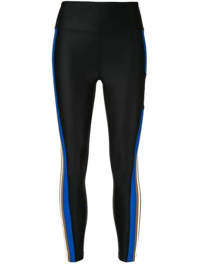 Shop P.e Nation Flyzip Leggings In Black