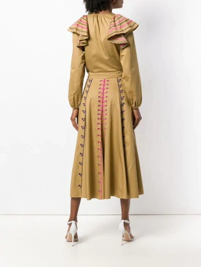 Shop Temperley London Expedition Skirt In Neutrals