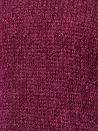 ISABEL MARANT 超大款毛衣 - 紫色
