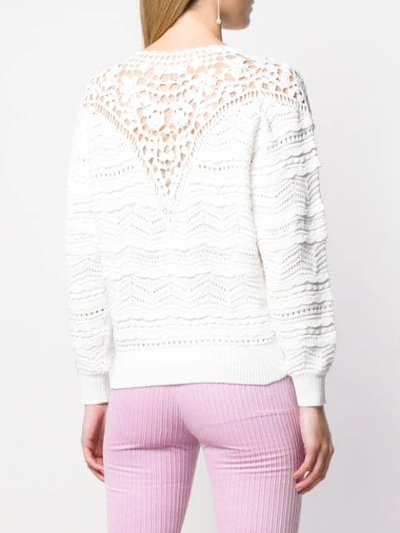 Shop Isabel Marant Camden Sweater In White