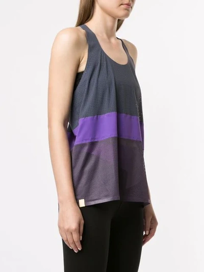 Shop Monreal London Racer Tank-top In Multicolour