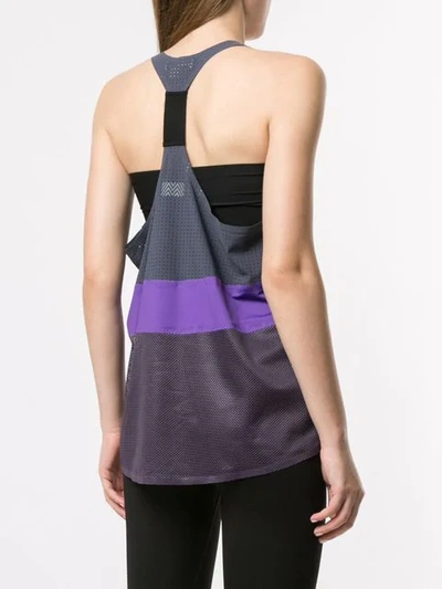 Shop Monreal London Racer Tank-top In Multicolour