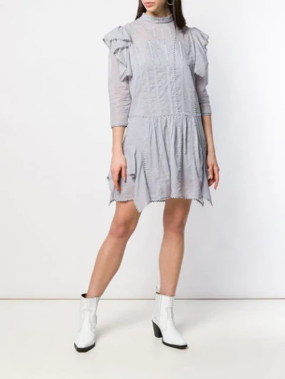 Isabel Marant Etoile Alba Vintage Lace Dress In Blue ModeSens