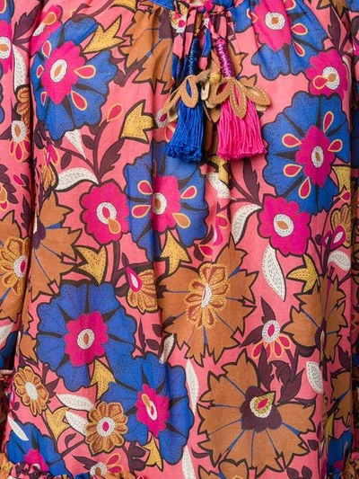 ANJUNA ALESSIA FLORAL PRINT DRESS - 粉色