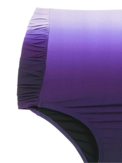AMIR SLAMA HOT PANTS BIKINI SET - 紫色