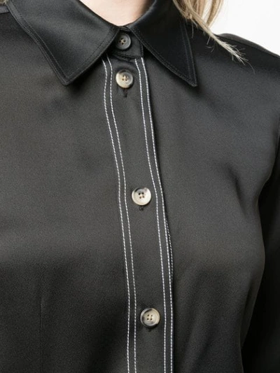 Shop Khaite Klassisches Hemd - Schwarz In Black