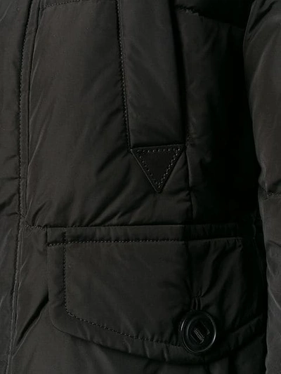 Shop Dsquared2 Puffer Jacket In 900 Black