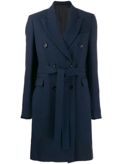 Shop Golden Goose Miya Blazer Coat In Blue