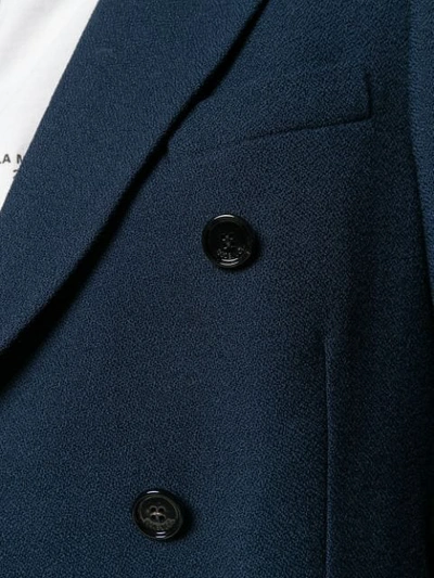 Shop Golden Goose Miya Blazer Coat In Blue