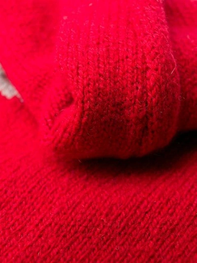 ALBERTA FERRETTI IT'S A WONDERFUL WORLD毛衣 - 红色