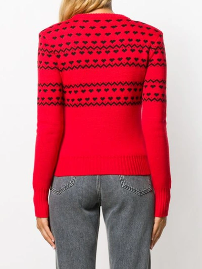 Shop Philosophy Di Lorenzo Serafini 'i'm Your Holiday Treat' Jumper In Red