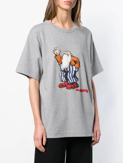 Shop Marc Jacobs R. Crumb Print T-shirt In Grey