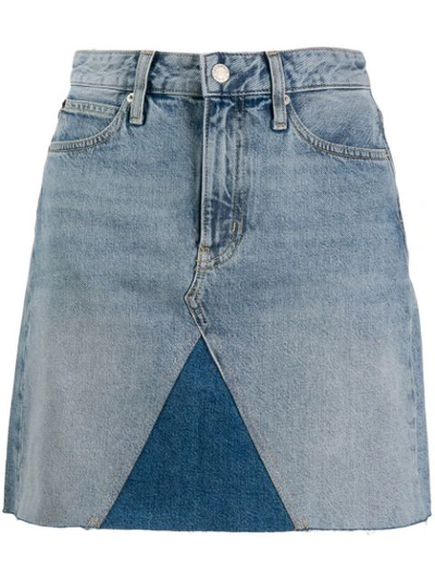 Shop Calvin Klein Jeans Est.1978 Short Denim Skirt In Blue