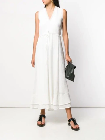 Shop 3.1 Phillip Lim Crepe Maxi Dress - White