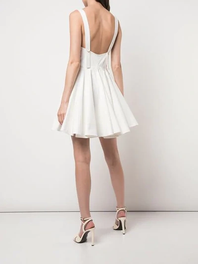 Shop Alexis Nena Flared Dress In White