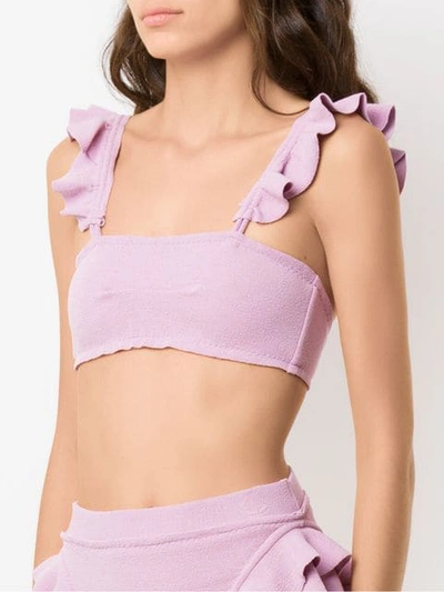 Shop Clube Bossa Zarbo Bikini Top In Pink