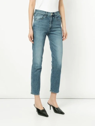Shop 3x1 Authentic Straight Jeans In Celie