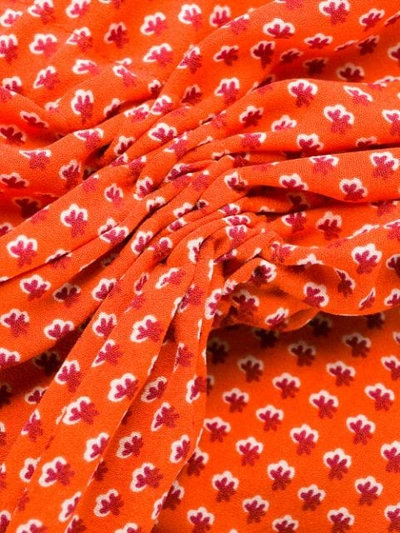 Shop Joseph Midi Shirt Dress In Orange