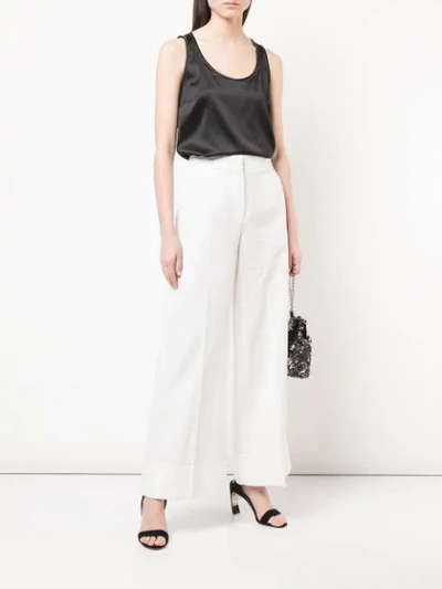 Brunello Cucinelli Scoop Neck Vest In Black