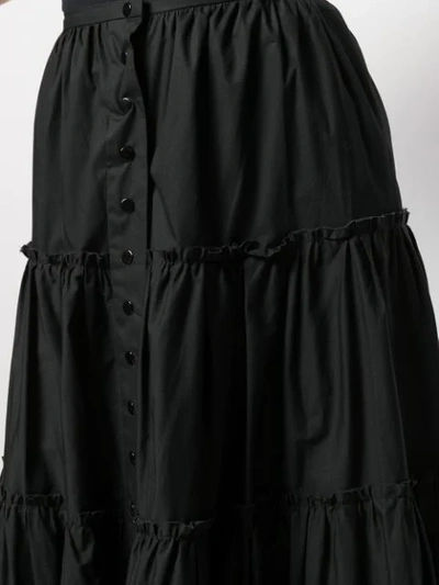 Shop Marc Jacobs The Prairie Skirt  In 001 Black