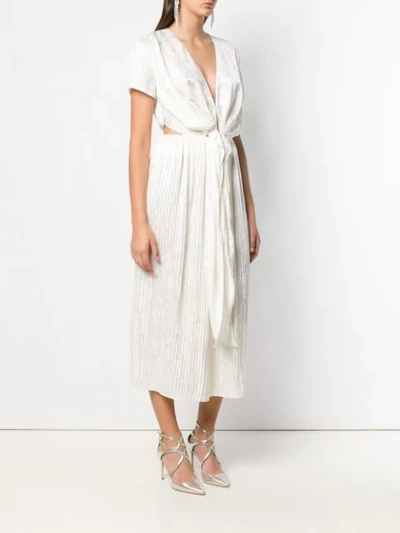 Shop Magda Butrym Shanghai Dress In White