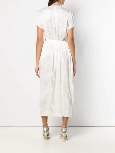 Shop Magda Butrym Shanghai Dress In White