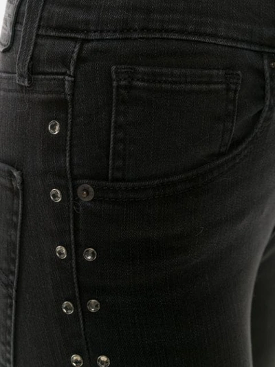 crystal embellished skinny jeans