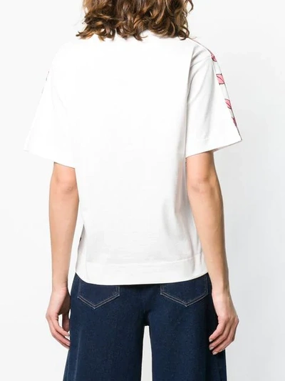 Shop Marni Chain Link Print T In White