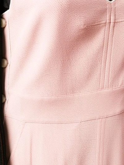 Shop Rag & Bone Contrast Trim Dress In Pink