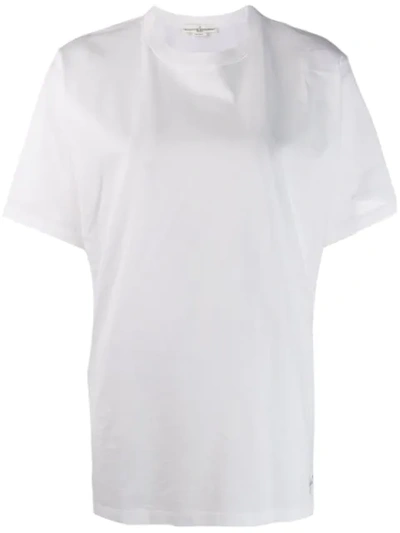 Shop Golden Goose Oversized T-shirt In White