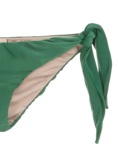 Shop Adriana Degreas X Cult Gaia Strapless Bikini Set In Green