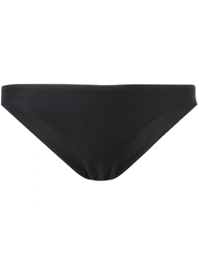 Shop Asceno Classic Bikini Bottoms In Black