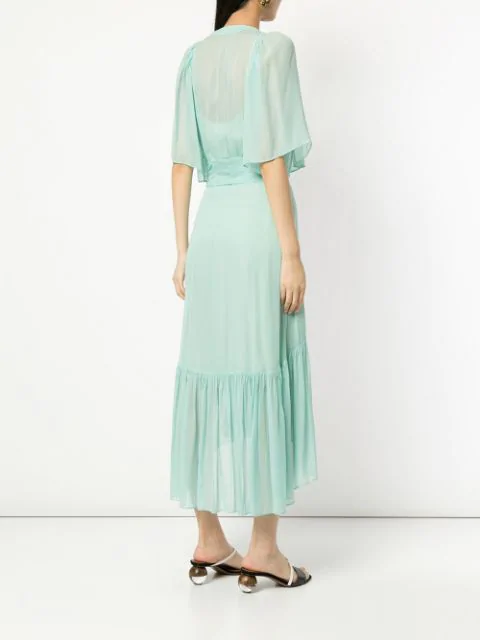 ginger and smart activist wrap dress
