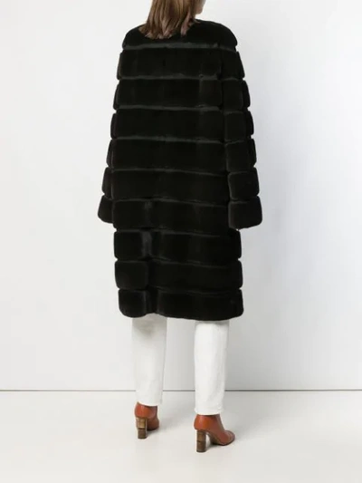 Shop Liska Marge Coat In Brown