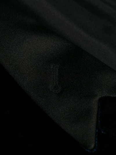Saint Laurent Velvet Tuxedo Jacket In Blue