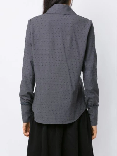 Shop Andrea Bogosian Klassisches Hemd - Grau In Gray