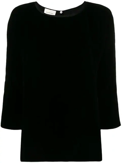 Shop Marcha Luisa Blouse In Black