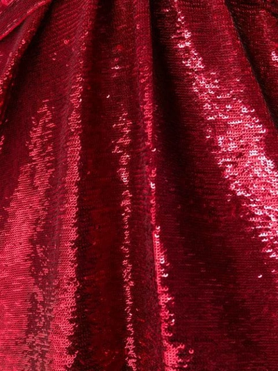 IRO LILOU SEQUINED MINI DRESS - 红色