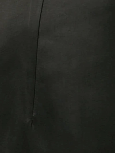 Shop Yang Li Drawstring-neck Long-length Blouse In Black