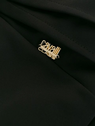 Shop Cavalli Class Sweetheart Cocktail Dress In Black