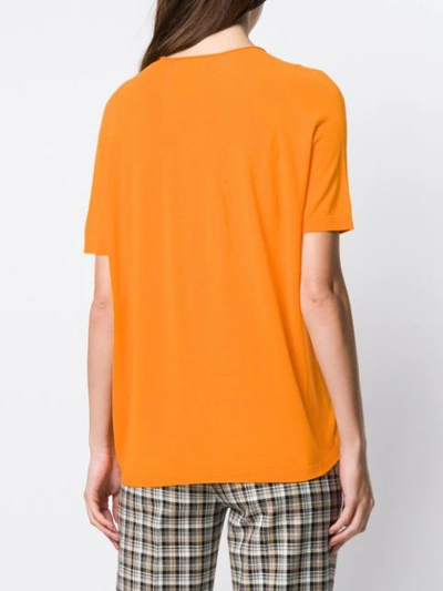 Shop Christian Wijnants Relaxed Fit T In Orange