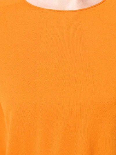 CHRISTIAN WIJNANTS 宽松T恤 - 橘色