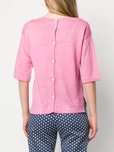 Shop Altea Button Cardigan - Pink