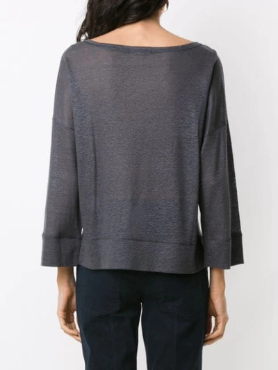 Shop Alcaçuz Lembranca Top In Grey