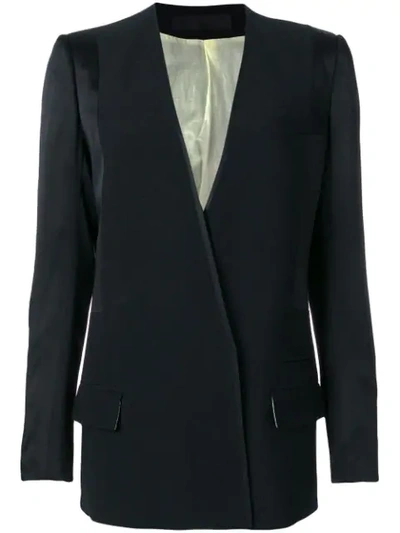 Shop Haider Ackermann Long Blazer Jacket In Black