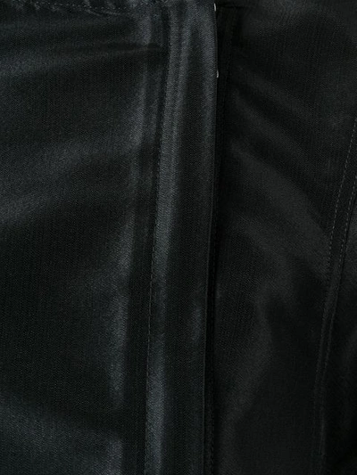 Shop Rick Owens Short Sleeve Jacket In Black